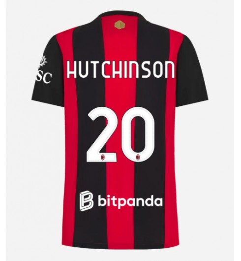 AC Milan Omari Hutchinson #20 Hjemmedrakt Dame 2026-27 Korte ermer AC Milan Omari Hutchinson #20 Hjemmedrakt Dame 2026-27 Korte ermer